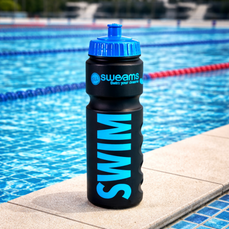 Bidon NATATION SWEAMS SWIM - Black Matt BLUE - 750ml | Les4Nages Bidon NATATION SWEAMS SWIM - Black Matt BLUE - 750ml | Les4Nages