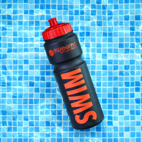 Bidon NATATION SWEAMS SWIM - Black Matt RED - 750ml