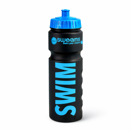 Bidon NATATION SWEAMS SWIM - Black Matt BLUE - 750ml | Les4Nages Bidon NATATION SWEAMS SWIM - Black Matt BLUE - 750ml | Les4Nages
