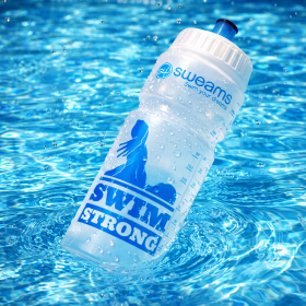 Bidon NATATION SWEAMS STRONG SWIMMER - CLEAR BLUE - 750ml