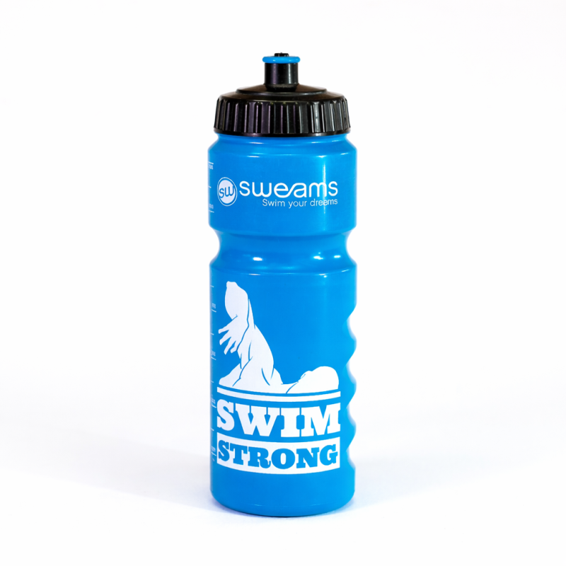 Bidon NATATION SWEAMS STRONG SWIMMER - BLUE - 750ml | Les4Nages