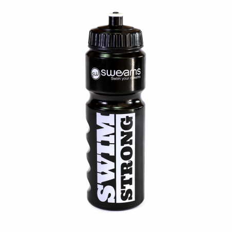 Bidon NATATION SWEAMS Swim Strong - BLACK - 750ml | Les4Nages Bidon NATATION SWEAMS Swim Strong - BLACK - 750ml | Les4Nages
