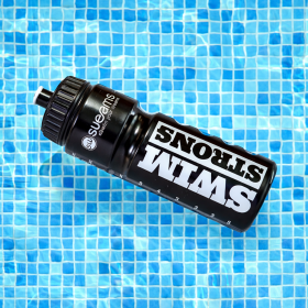 Bidon NATATION SWEAMS Swim Strong - BLACK - 750ml