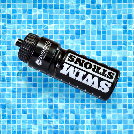 Bidon NATATION SWEAMS Swim Strong - BLACK - 750ml | Les4Nages Bidon NATATION SWEAMS Swim Strong - BLACK - 750ml | Les4Nages