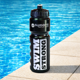 Bidon NATATION SWEAMS Swim Strong - BLACK - 750ml