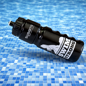 Bidon NATATION SWEAMS STRONG SWIMMER BLACK - 750ml
