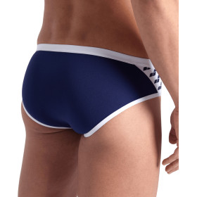  Arena ICONS SWIM BRIEFS SOLID NAVY-WHITE - Maillot Slip de bain Natation 