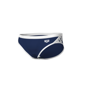  Arena ICONS SWIM BRIEFS SOLID NAVY-WHITE - Maillot Slip de bain Natation 