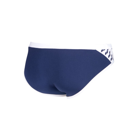  Arena ICONS SWIM BRIEFS SOLID NAVY-WHITE - Maillot Slip de bain Natation | Les4Nages