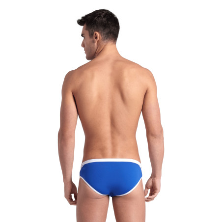  Arena ICONS SWIM BRIEFS SOLID ROYAL-WHITE - Maillot Slip de bain Natation | Les4Nages