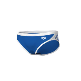  Arena ICONS SWIM BRIEFS SOLID ROYAL-WHITE - Maillot Slip de bain Natation 