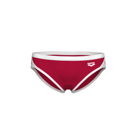  Arena ICONS SWIM BRIEFS SOLID Red White - Maillot Slip de bain Natation 