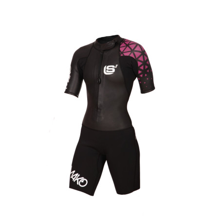 MAKO LS3 Femme - Combinaison Néoprène pour le Swimrun | Les4Nages
