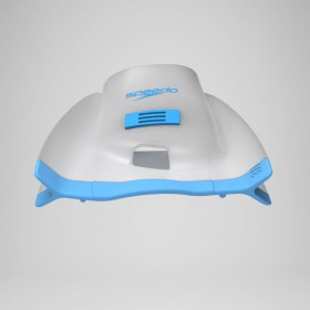 SPEEDO DMC Elite Blanc/BLEU- Mini Palmes Natation & Piscine