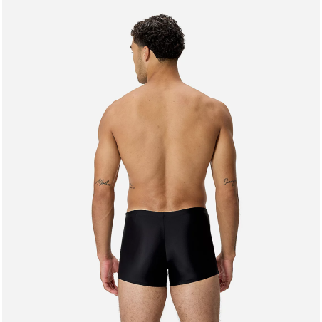 SPEEDO ECO MEDLEY logo Aquashort Black Red | Les4Nages