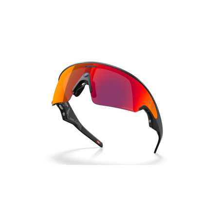 OAKLEY Meta Vanguard Black prizm road OW8001 800110152 - Lunettes solaires connectées avec Caméra et écouteurs intégré | Les4Nages