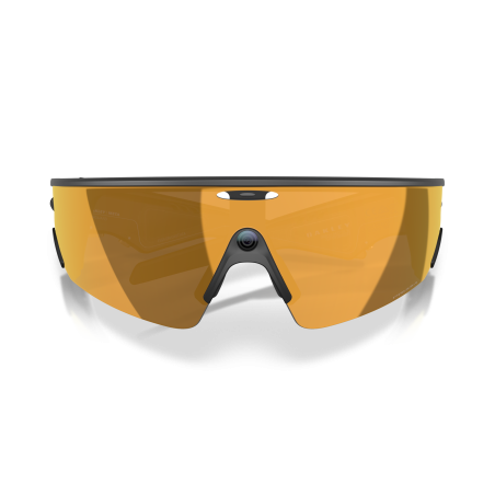 OAKLEY META VANGUARD IA Black Prizm 24K - Lunettes solaires connectées avec Caméra et écouteurs intégrés | Les4Nages OAKLEY META VANGUARD IA Black Prizm 24K - Lunettes solaires connectées avec Caméra et écouteurs intégrés | Les4Nages