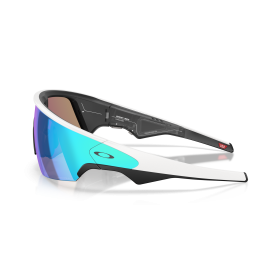 OAKLEY Meta Vanguard White prizm saphir OW8001 80010652 - Lunettes solaires connectées avec Caméra et écouteurs intégrés