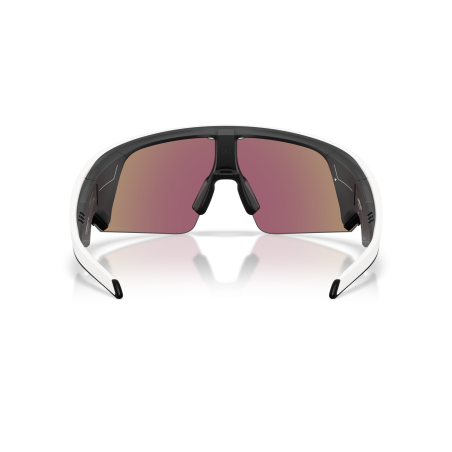 OAKLEY META VANGUARD IA White Prizm Saphir - Lunettes solaires connectées avec Caméra et écouteurs intégrés | Les4Nages OAKLEY META VANGUARD IA White Prizm Saphir - Lunettes solaires connectées avec Caméra et écouteurs intégrés | Les4Nages