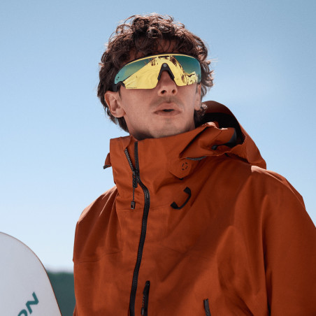 OAKLEY META VANGUARD IA White Prizm Saphir - Lunettes solaires connectées avec Caméra et écouteurs intégrés | Les4Nages OAKLEY META VANGUARD IA White Prizm Saphir - Lunettes solaires connectées avec Caméra et écouteurs intégrés | Les4Nages