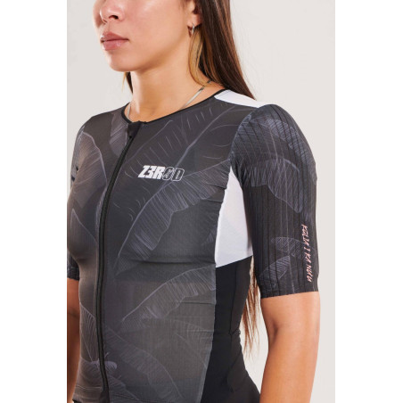 ZEROD TTSuit RACER Kailua - Trifonction Triathlon femme manches courtes | Les4Nages