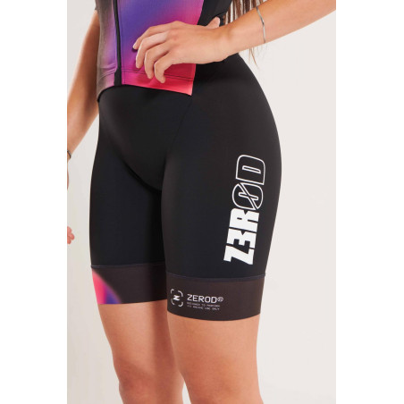 ZEROD TTSuit RACER Vortex Nebula - Trifonction Triathlon femme manches courtes | Les4Nages