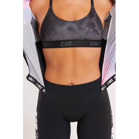 ZEROD TTSuit RACER Vortex Nebula - Trifonction Triathlon femme manches courtes | Les4Nages