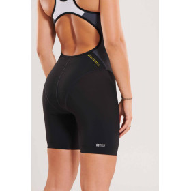 ZEROD RACER Black Volt - Trifonction Triathlon Femme sans manches