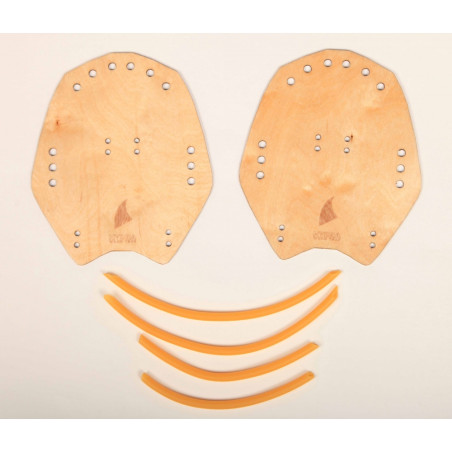 Plaquettes de natation en bois Hydrawoodtech | Les4Nages