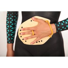 Plaquettes de natation en bois Hydrawoodtech