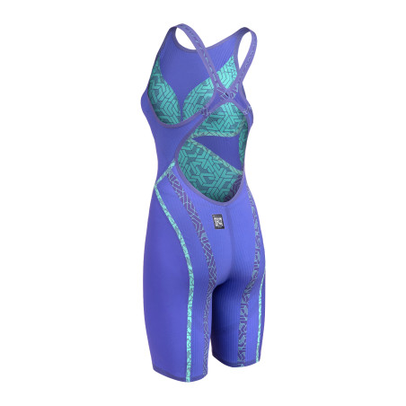ARENA PRIMO Powerskin Openback (Dos ouvert) Future Dusk - Combinaison Natation Femme | Les4Nages