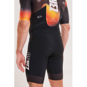 ZEROD TTSuit RACER Vortex Solar - Trifonction Triathlon Homme manches courtes
