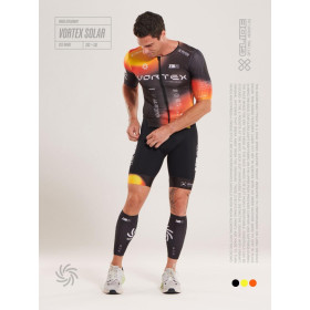 ZEROD TTSuit RACER Vortex Solar - Trifonction Triathlon Homme manches courtes