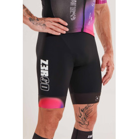 ZEROD TTSuit RACER Vortex Nebula - Trifonction Triathlon Homme manches courtes