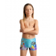 ARENA Boxer Boy's (6-14 ans) Swim Short Placement Black Multi