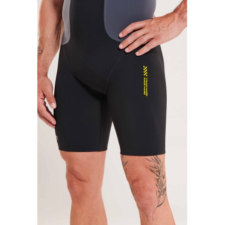 ZEROD RACER Black Volt - Trifonction Triathlon Homme sans manches | Les4Nages