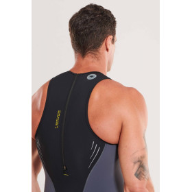 ZEROD RACER Black Volt - Trifonction Triathlon Homme sans manches