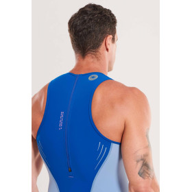 ZEROD RACER DeepBlue - Trifonction Triathlon Homme sans manches