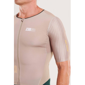 ZEROD TTSuit RACER Terra Nova - Trifonction Triathlon Homme manches courtes