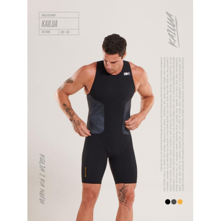 ZEROD RACER KAILUA - Trifonction Triathlon Homme sans manches | Les4Nages
