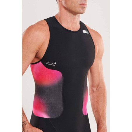 ZEROD RACER Vortex Nebula - Trifonction Triathlon Homme sans manches | Les4Nages