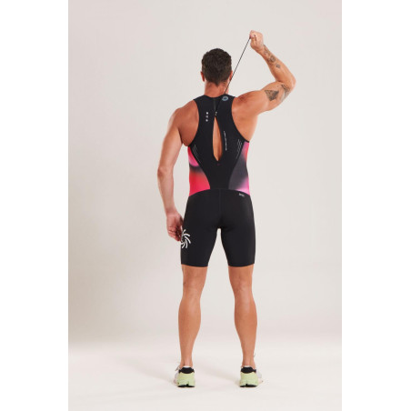 ZEROD RACER Vortex Nebula - Trifonction Triathlon Homme sans manches | Les4Nages