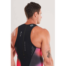 ZEROD RACER Vortex Nebula - Trifonction Triathlon Homme sans manches
