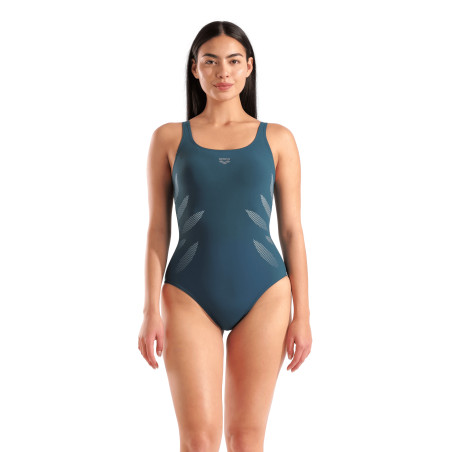 Arena Shapewear MILENA Wing Back Mangrove - Maillot Natation Arena Aquagym et aquafitness | Les4Nages