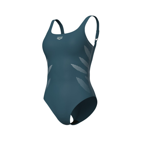 Arena Shapewear MILENA Wing Back Mangrove - Maillot Natation Arena Aquagym et aquafitness | Les4Nages