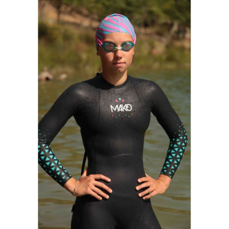 Mako NEXT GEN Femme - Combinaison Triathlon Néoprène | Les4Nages