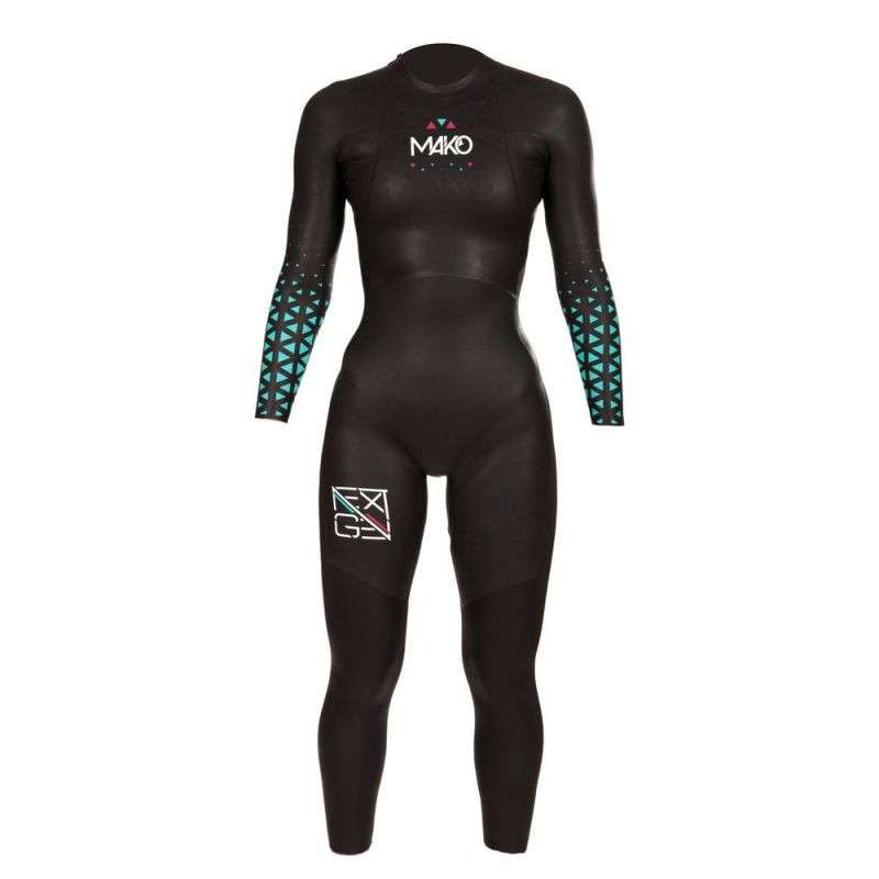 Mako NEXT GEN Femme - Combinaison Triathlon Néoprène | Les4Nages