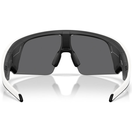 OAKLEY META VANGUARD IA Verres Prizm Black , Monture white - Lunettes solaires connectées avec Caméra et écouteurs intégrés | Les4Nages
