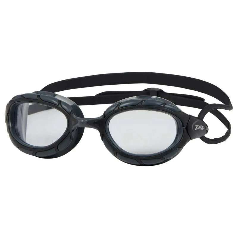 ZOGGS Predator Black Black Clear Regular Fit - Lunettes Natation | Les4Nages