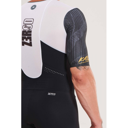 ZEROD TTSuit RACER Kailua - Trifonction Triathlon Homme manches courtes | Les4Nages